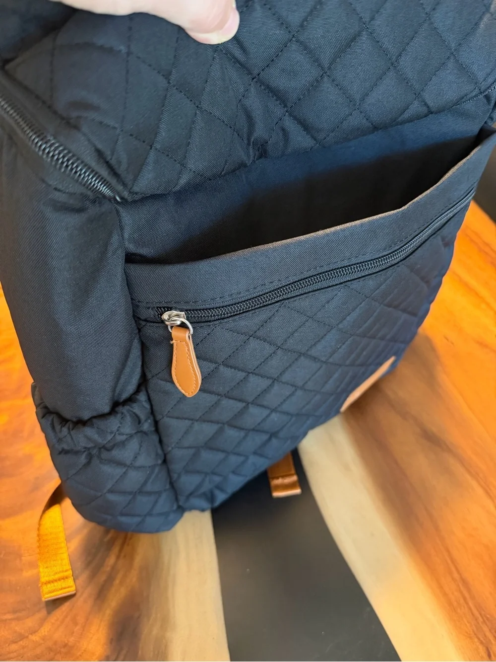 Kaiser Quilted Diaper Bag Backpack